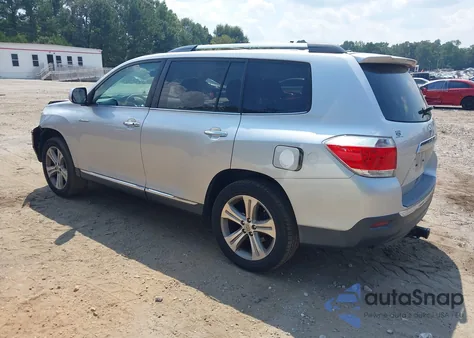 2012 Toyota Highlander Limited V6 из США, поврежденный, VIN 5TDYK3EHXCS076839